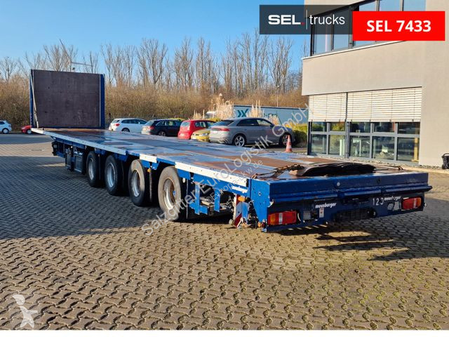 Semiremorca Meusburger MPS-4 / Lenkachse /...