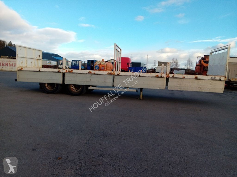 Semitrailer Trailor 2 axles / Full steel - rail...