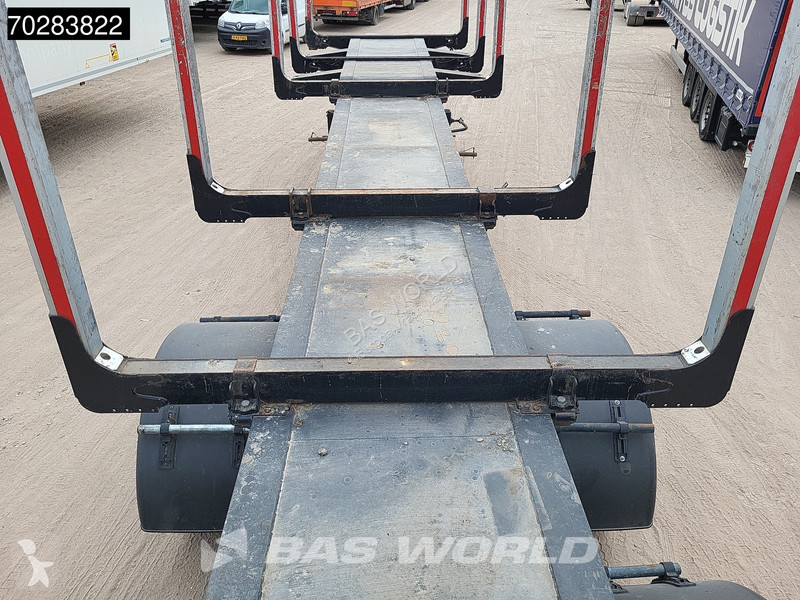 Oplegger  HTS20TRI Lenkachse Holz Wood