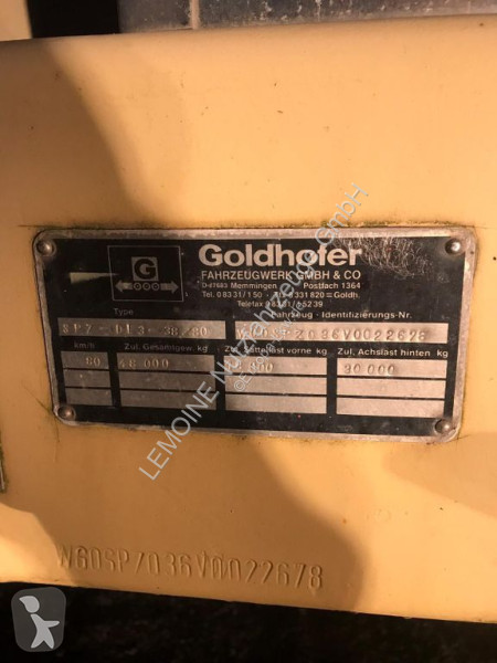 Oplegger Goldhofer 3-Achs SPZ-DL3-38/80 Spezial...