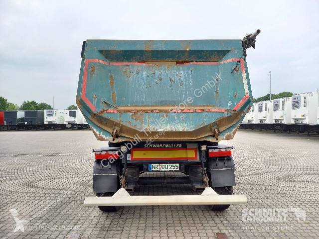 Semitrailer Schwarzmüller Kipper Stahlrundmulde...