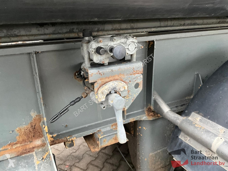 Semiremorca Van Hool 3G0015 Mesttrailer RVS Met...