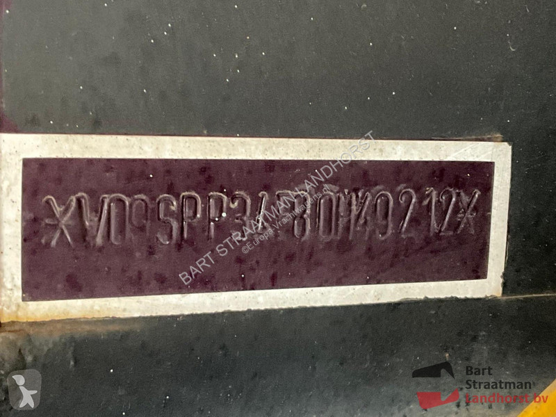 Semiremorca H&W HWDPSK45 3 Assen Vlakke...