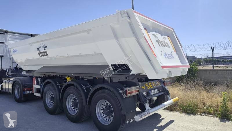 Semi remorque Serin Tiger HARDOX 28 m³ Tipper...