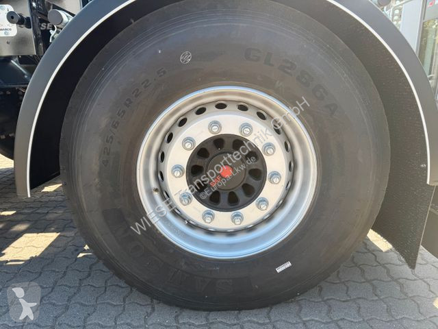 Semitrailer  WIESE Hakenlift- WAK 2-32 SK...