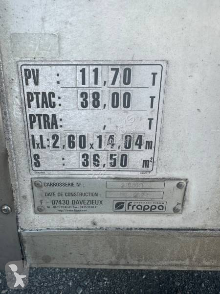 Semitrailer Lamberet Multi température avec hayon