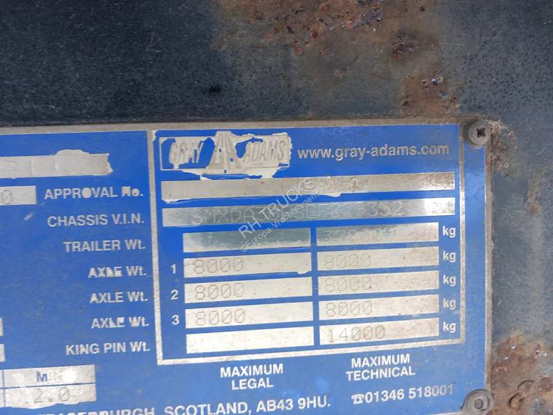Oplegger  6X THERMO KING SLX 200 -13,4X2,5X2,6...