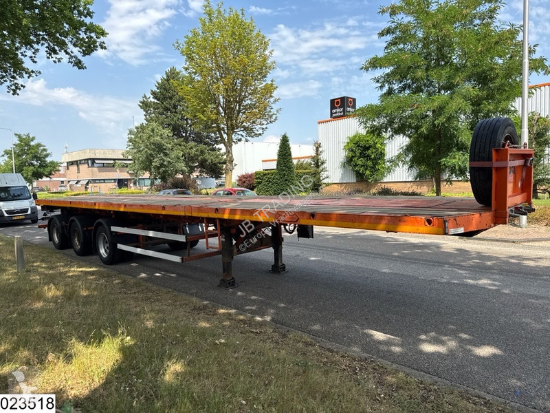 Semitrailer Nooteboom open laadbak 55000 KG,...