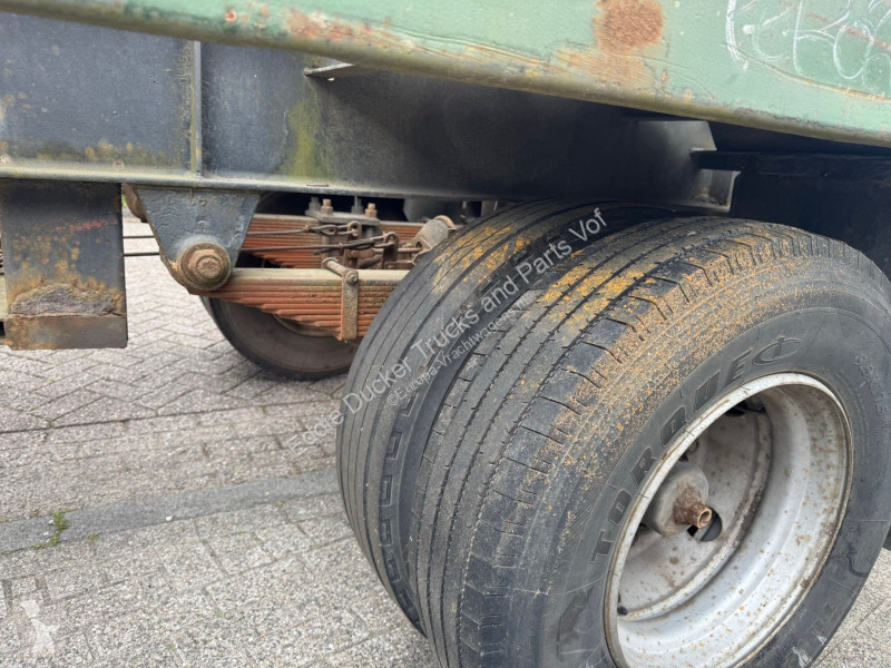 نصف مقطورة Jumbo 2 AXLE STEEL SUSPENSION