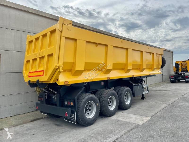 Semi remorque Sodexim BENNE ACIER 35M3 - 3...