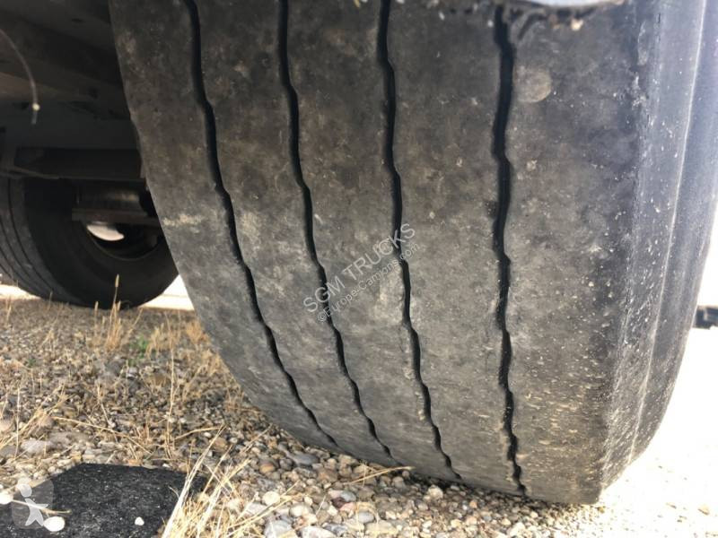 Semitrailer Samro FOURGON ETANCHE + RIDEAU FIT
