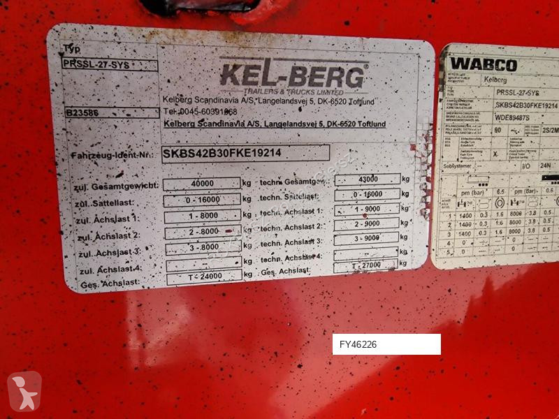 Semiremorca Kel-Berg Low Loader