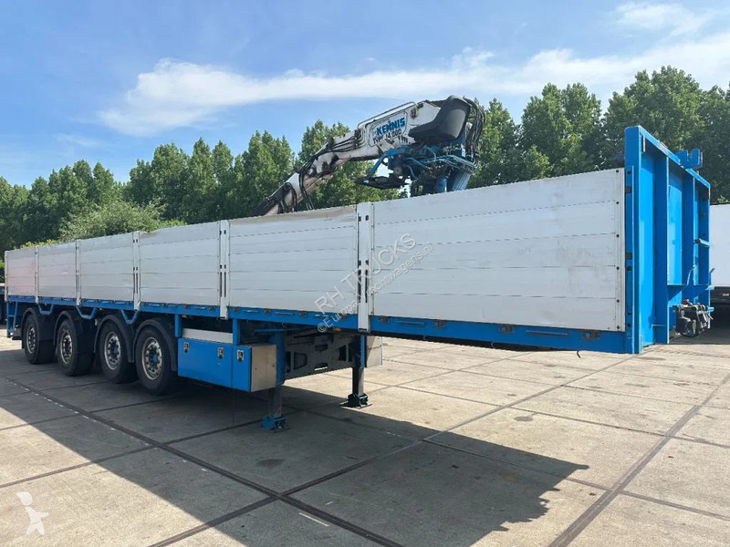 Semitrailer Pacton 4 X 4 ASSIGE MET KENNIS...