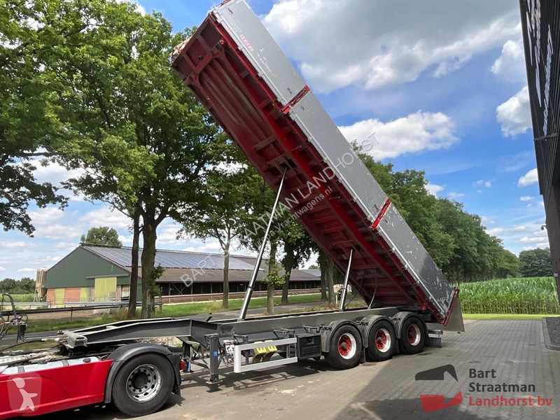 Sættevogn Kempf SKD 3 axle 3 sided tipper...
