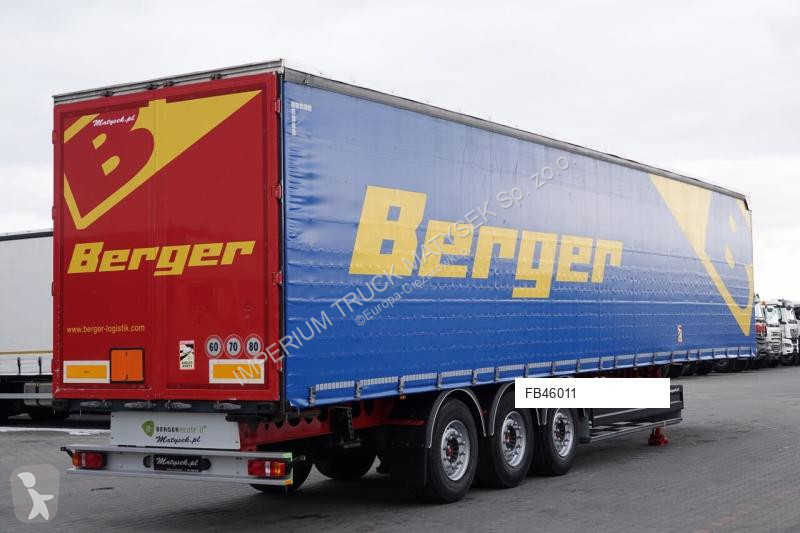 Semitrailer Berger ECOTRAIL / FIRANKA /...