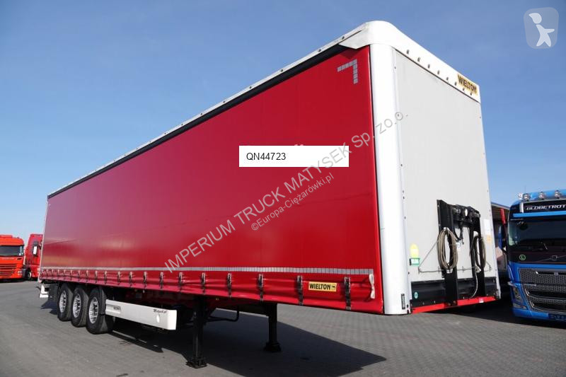 Semitrailer Wielton FIRANKA STANDARD / MULDA DO...