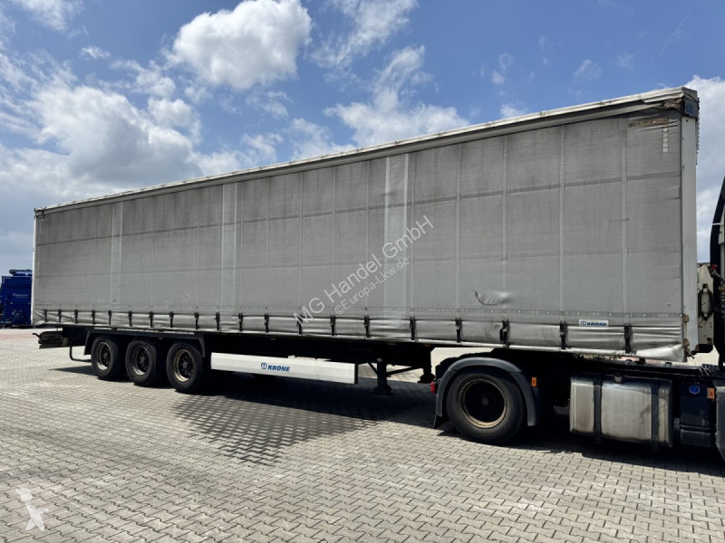 Semitrailer Krone Pritsche + Plane...