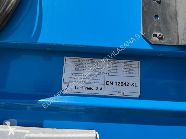 Semirimorchio Lecitrailer tauliner  xl