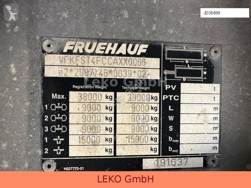 Oplegger Fruehauf FST4FC