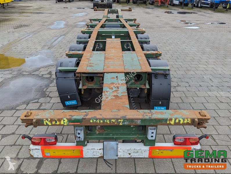 Semitrailer Krone 27 3-Assen BPW RearSlider -...