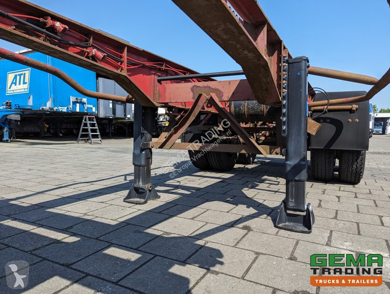 Semiremorca Krone SZC 20FT 2-Assen ROR - STEEL...