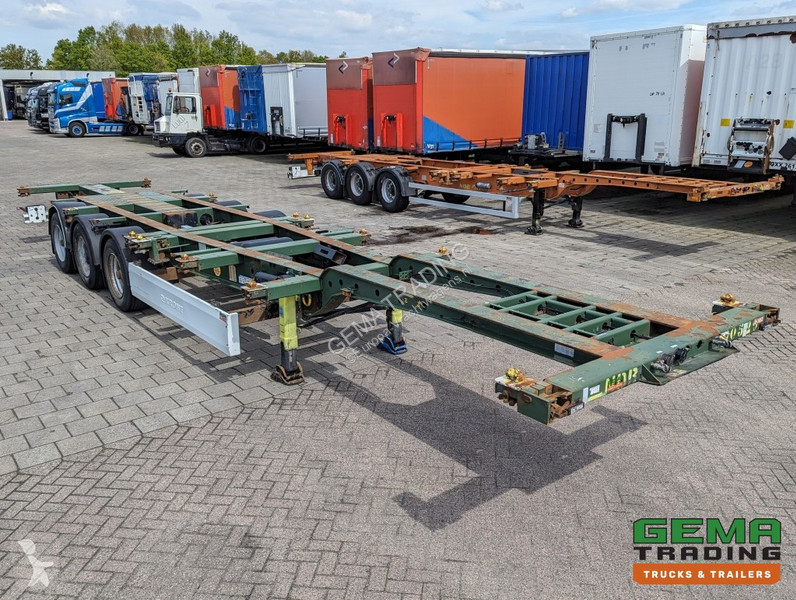 Semitrailer Krone 27 3-Assen BPW RearSlider -...