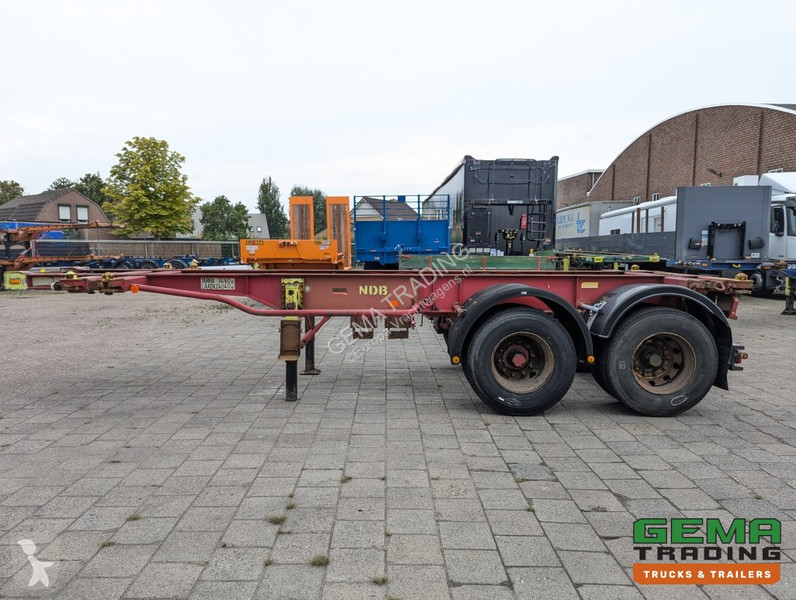 Semiremorca Krone SZC 20FT 2-Assen ROR - STEEL...