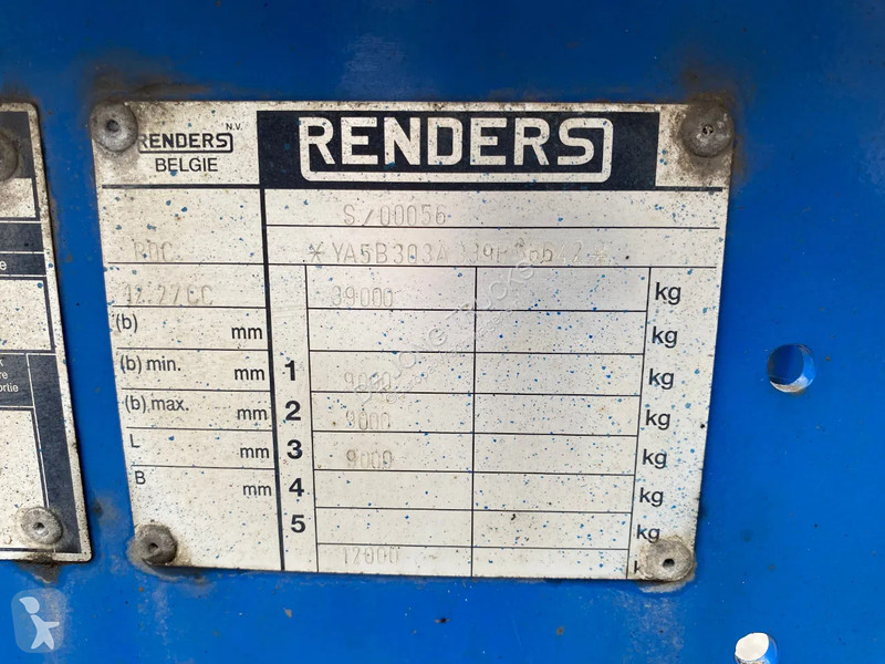 Semitrailer Renders Container chassis / BPW +...