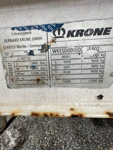 نصف مقطورة Krone TAUTLINER