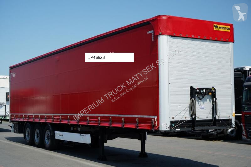 Semitrailer Wielton FIRANKA / MULDA DO STALI -...