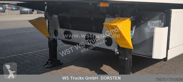 Semitrailer Krone Kühlauflieger Carrier Vector...
