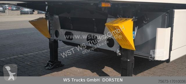 Semitrailer Krone Kühlauflieger Carrier Vector...