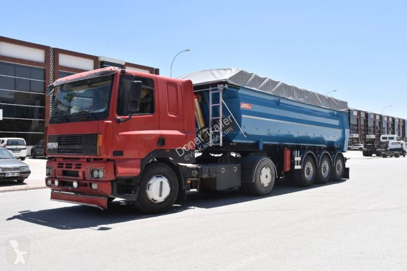 Semi reboque Donat 3 axle half-pipe tipper -...