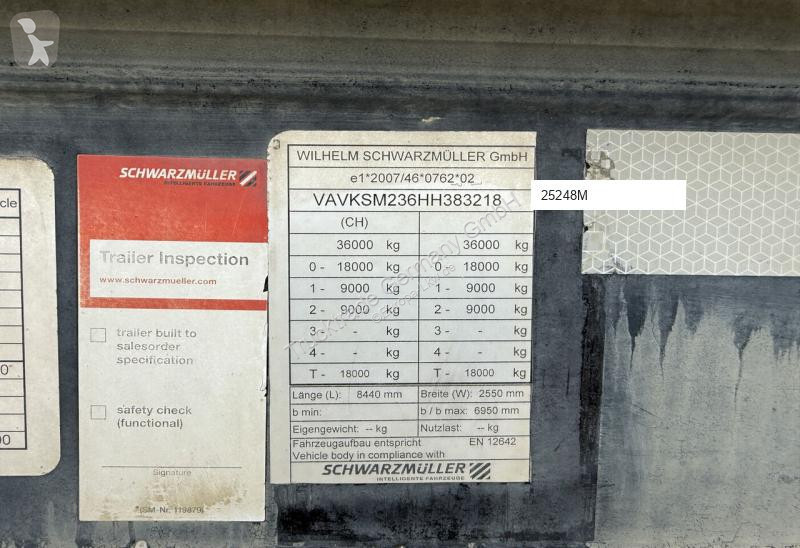 Sættevogn Schwarzmüller SM Kipper / Swiss-Vehicle