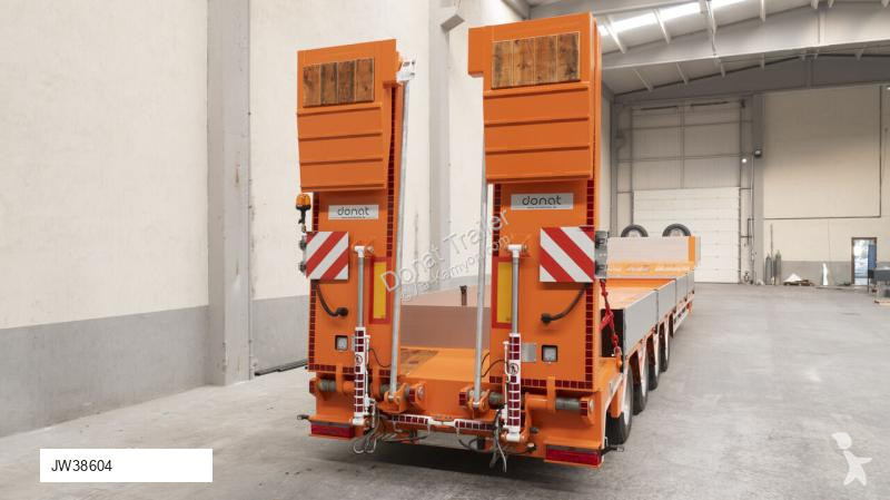 نصف مقطورة Donat 4 axle lowbed with aluminum...