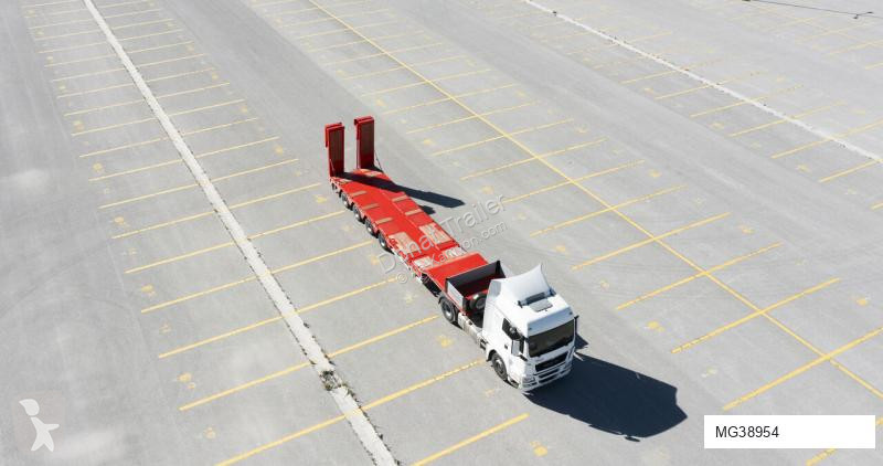 Semiremorca Donat 4 axle lowbed for heavy duty...