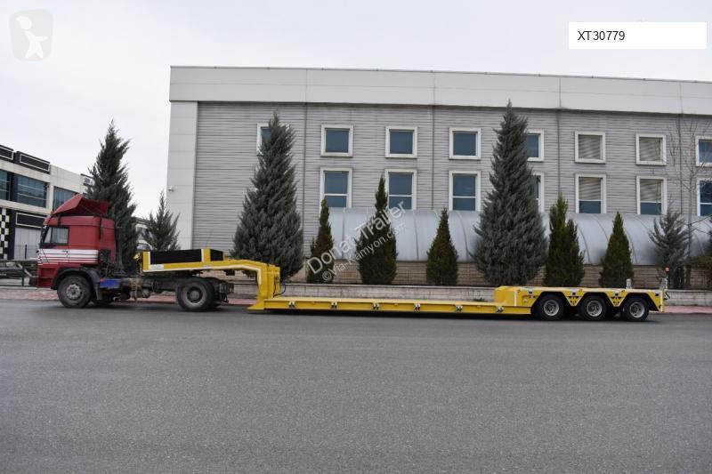 Oplegger Donat Front loading hydraulic lowbed