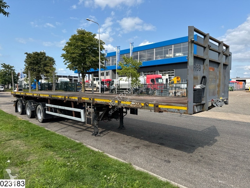 Semitrailer Nooteboom open laadbak 55.000 KG,...