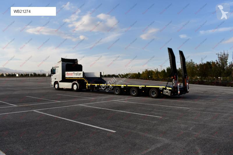 Semiremorca Donat 3 axle lowbed extendable -...