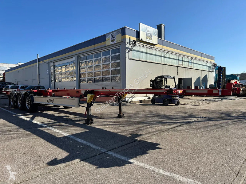 Semitrailer Fliegl Containerchassis für 2...