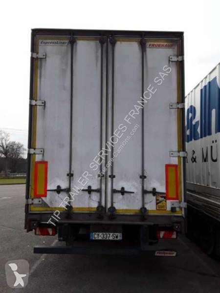 Semitrailer Fruehauf FOURGON 3 ESSIEUX DOUBLE...