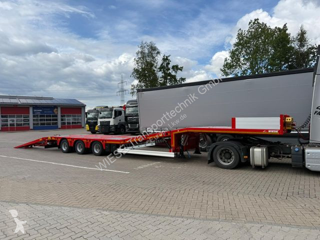 Semirimorchio Kässbohrer SLS.HS Tieflader mit...