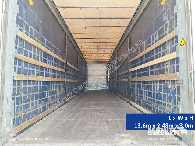 نصف مقطورة Schmitz Cargobull Curtainsider Mega