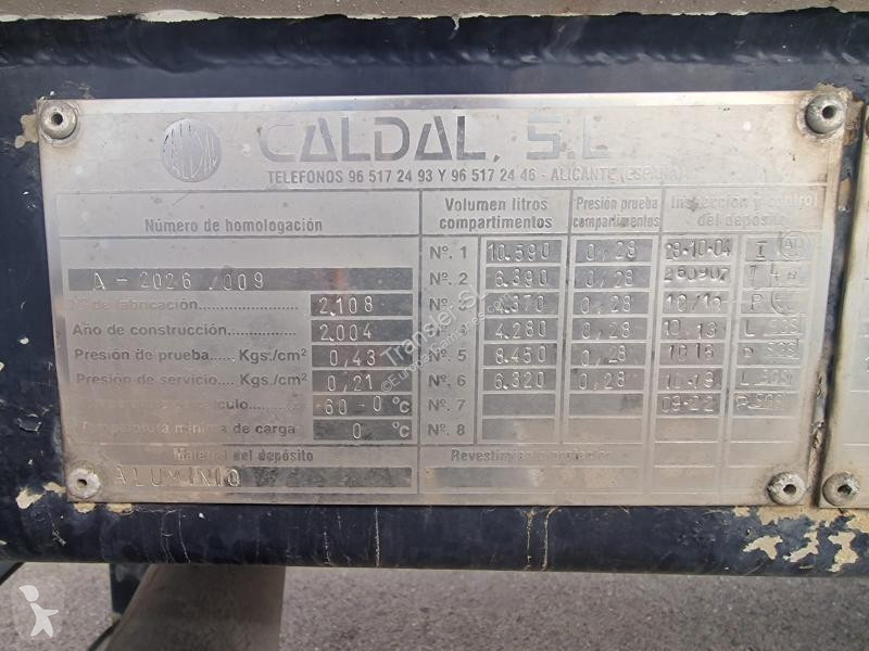 Oplegger Caldal  BCG-38-R/N