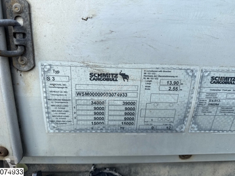 Semiremorca Schmitz Cargobull Tautliner