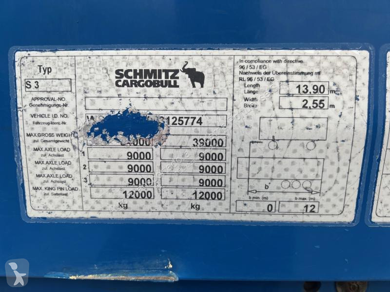 Oplegger Schmitz Cargobull  Semi-Reboque