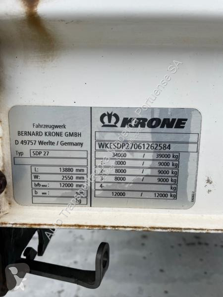Semitrailer Krone  Semi-Reboque