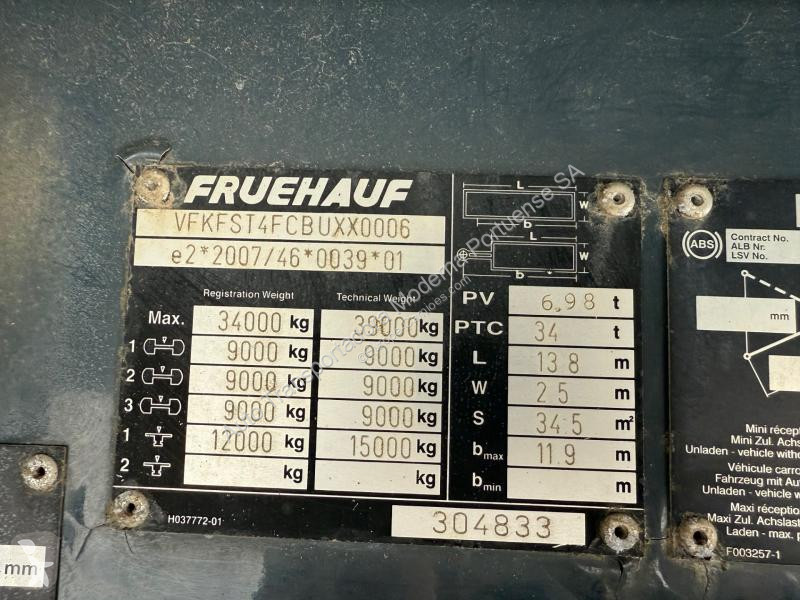 Oplegger Fruehauf  ExpressLiner