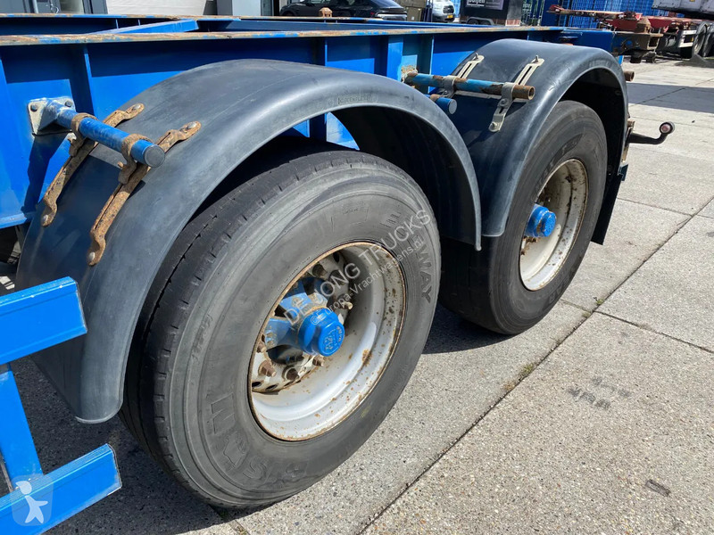 Semitrailer Turbo's Hoet 20 FT Container...