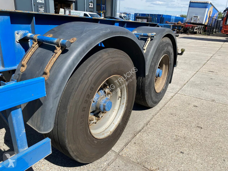Semitrailer Turbo's Hoet 20 FT Container...
